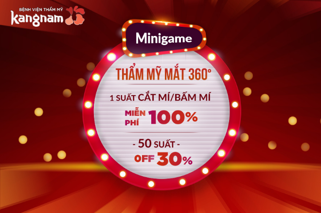 Gửi số may mắn để nhận voucher thẩm mỹ mắt trị giá 9 triệu đồng