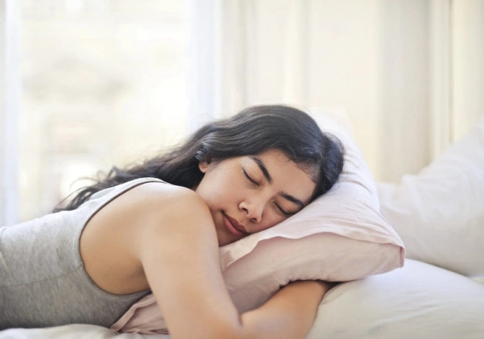 Kỹ thuật thở sâu giúp ngủ ngon. Ảnh: Pexels