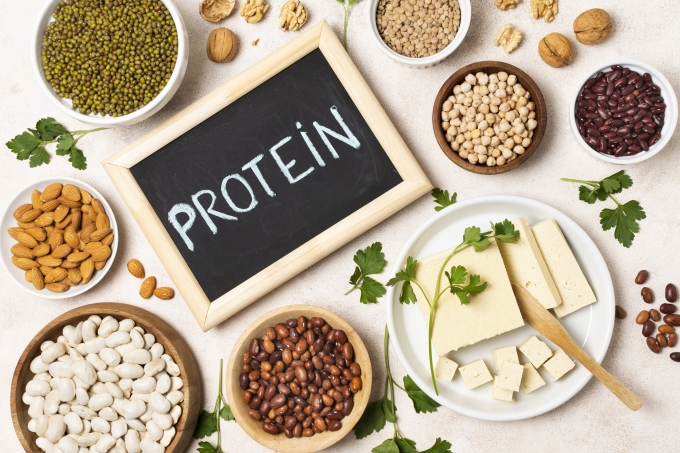 Protein từ thực vật tốt cho sức khỏe. Ảnh: Freepik