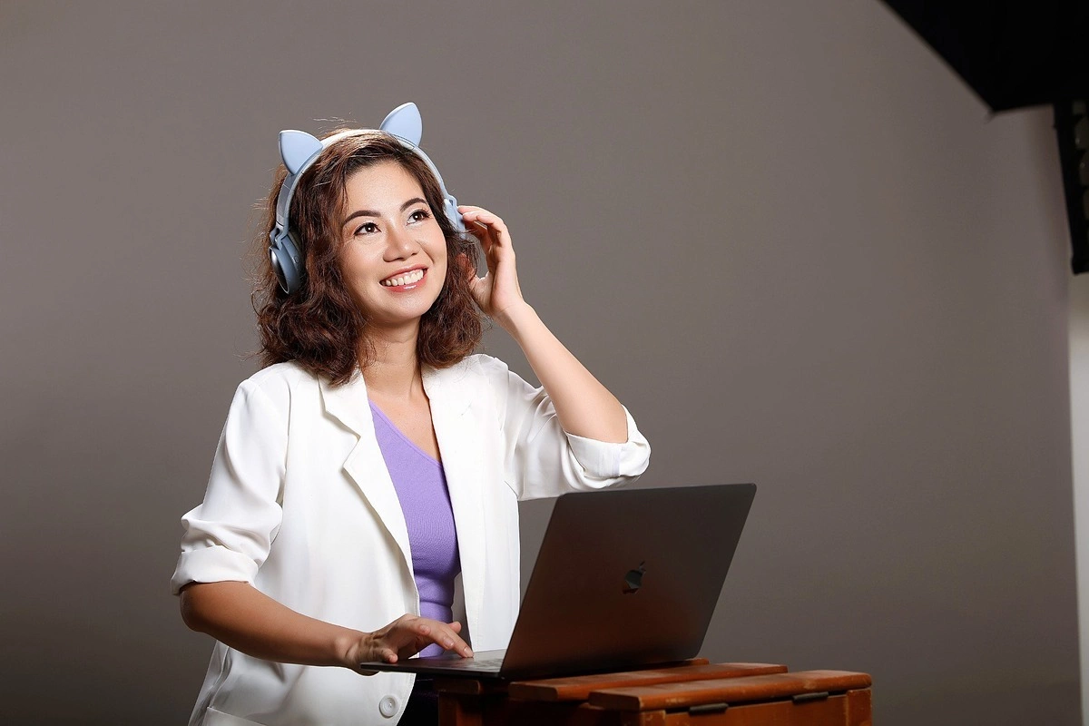 Chị Nguyệt hiện đã hồi phục, quay trở lại với công việc. Ảnh: