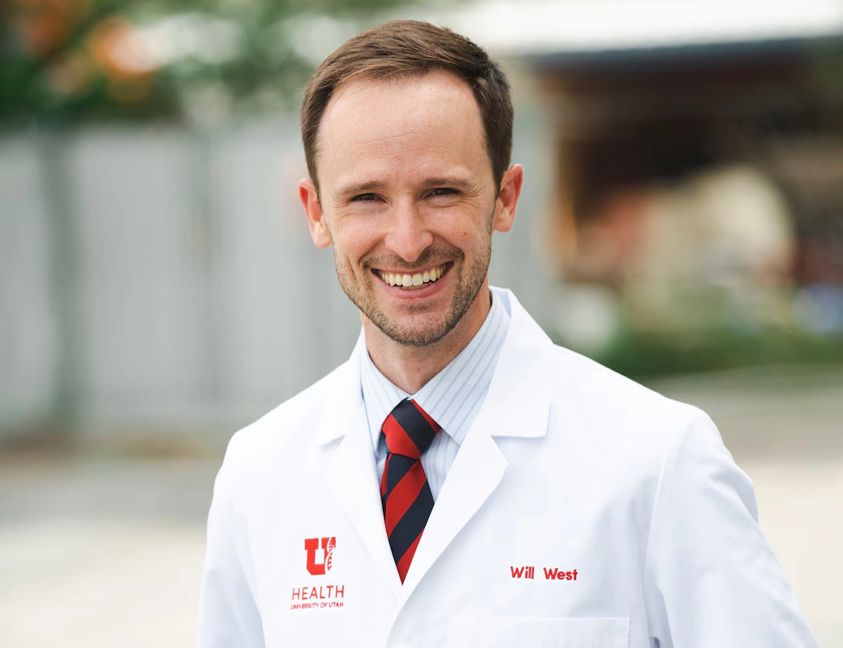 Will West, bác sĩ tại bệnh viện Đại học George Washington. Ảnh: Washington Post