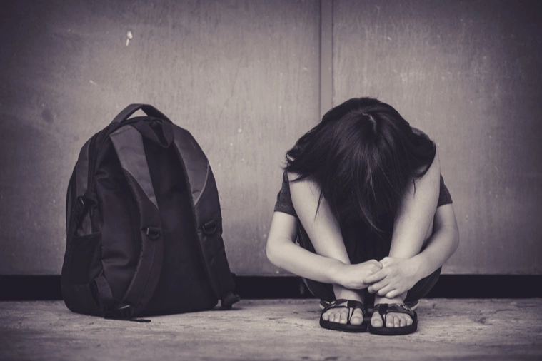 Nữ sinh trầm cảm vì áp lực thi chuyển cấp