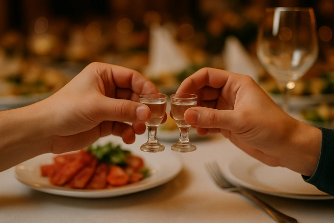 Không uống rượu mang lại nhiều lợi ích cho sức khỏe. Ảnh tạo bởi AI