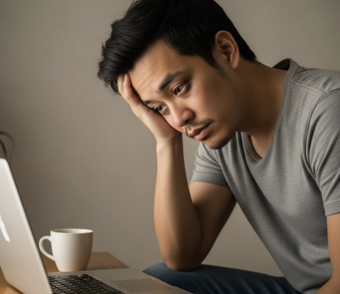 Nhiều bệnh ung thư giai đoạn đầu không xuất hiện triệu chứng rõ ràng ngoài mệt mỏi. Ảnh minh họa tạo bởi AI