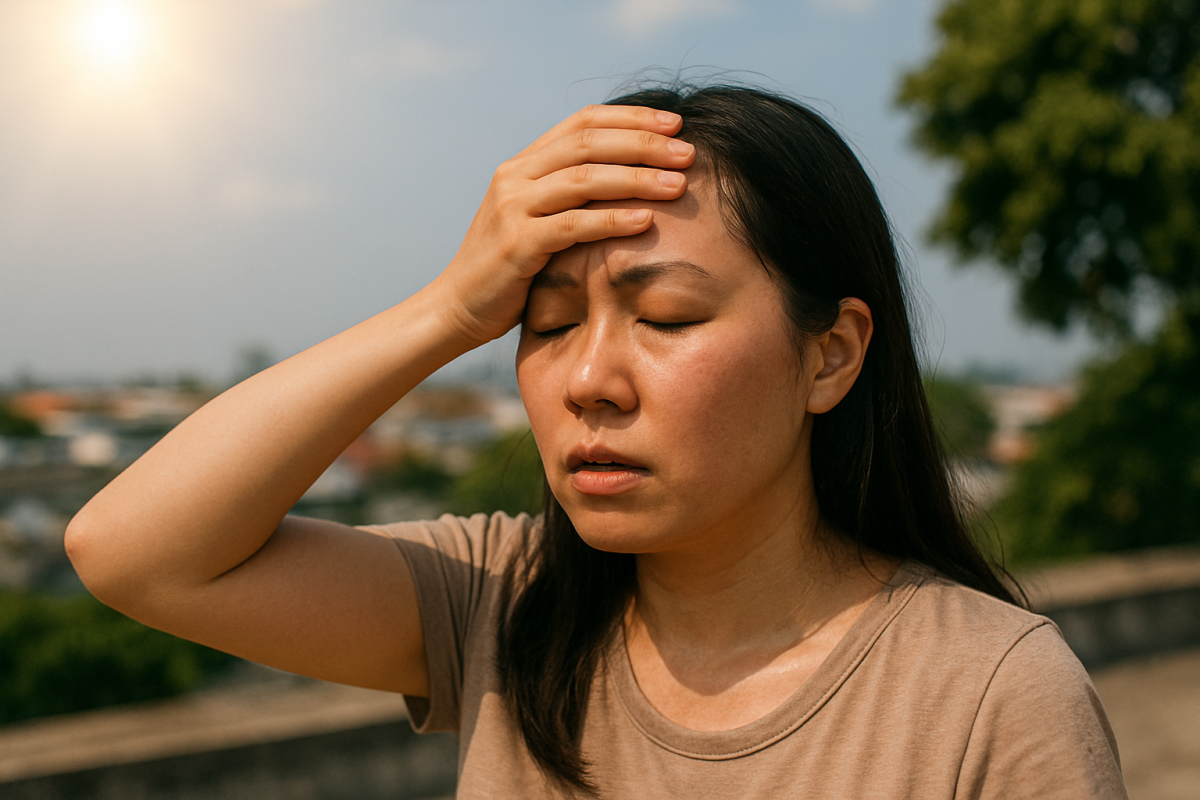 6 dấu hiệu bệnh tim dễ nhầm say nắng