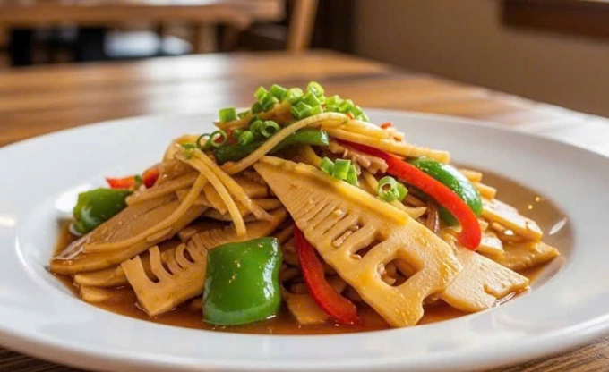 Người bị đau nhức xương khớp nên hạn chế ăn măng. Ảnh: Trọng Nghĩa