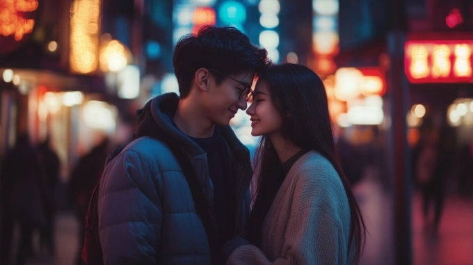 Virus HPV có thể lây khi hôn nhau. Ảnh: Vecteezy