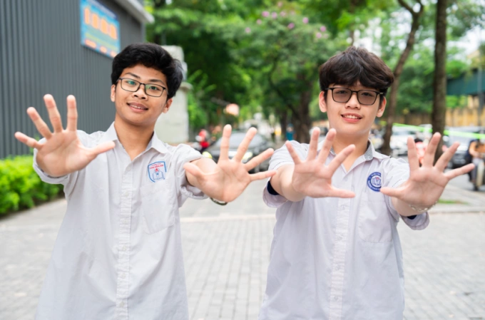 Học sinh lớp 10 ở Hà Nội năm 2025. Ảnh: Tùng Đinh
