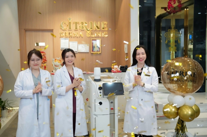 Đội ngũ Bác sĩ chuyên môn cao tại Phòng khám Da liễu Thẩm mỹ Citrine. Ảnh: Citrine Derma Clinic