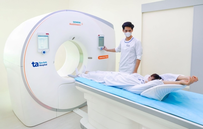 Chụp CT giúp phát hiện những khối u nhỏ dễ bỏ sót trên siêu âm hoặc chụp X-quang. Ảnh minh họa: Bệnh viện cung cấp