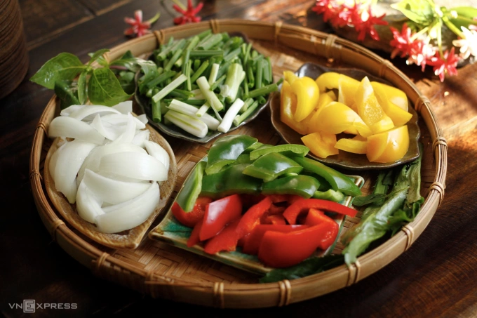 Ớt chuông đỏ rất tốt cho sức khỏe thận. Ảnh: Bùi Thủy