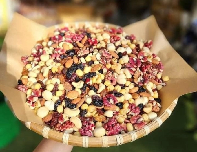 Các loại hạt giàu chất dinh dưỡng tốt cho gan. Ảnh: Đình Diệu