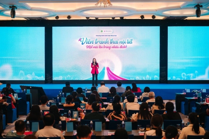 Toàn cảnh buổi sinh hoạt khoa học Viên tránh thai nội tiết: một mũi tên trúng nhiều đích. Ảnh: Organon