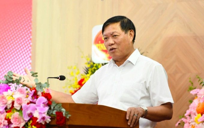 Thứ trưởng Bộ Y tế Đỗ Xuân Tuyên phát biểu tại sự kiện. Ảnh: Như Ý