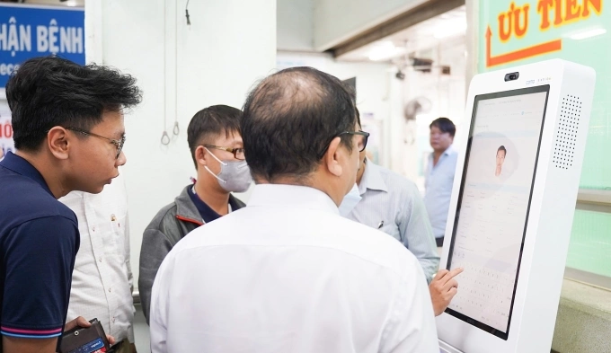 Triển khai bệnh án điện tử tại Bệnh viện Chợ Rẫy. Ảnh: Bệnh viện cung cấp