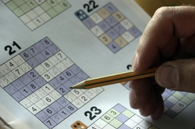 Các trò chơi như Sudoku giúp duy trì bộ não sắc bén và trẻ trung Ảnh: The Science Explorer