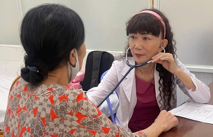 Khám sức khỏe miễn phí cho người cao tuổi tại TP HCM. Ảnh: Trung tâm Y tế quận 7