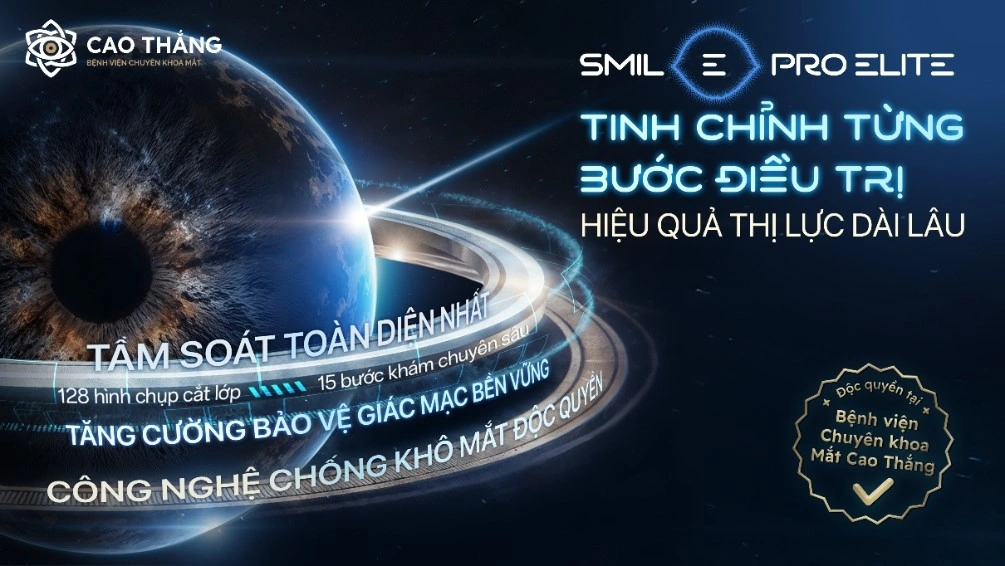 Bệnh viện Mắt Cao Thắng triển khai dịch vụ xóa cận Smile Pro Elite - 2