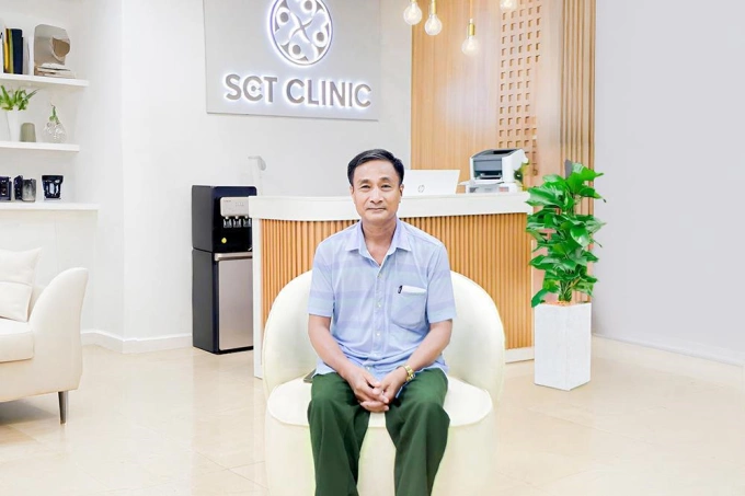 Ông Minh cải thiện thành công xơ gan tự miễn tại SCT. Ảnh: SCT