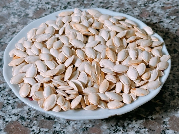 Hạt bí giàu magie, có lợi cho giấc ngủ. Ảnh: Bảo Bảo