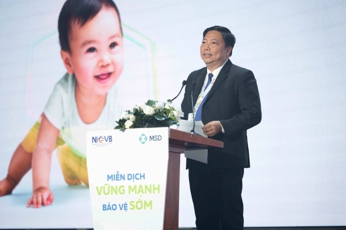 PGS.TS.BS Nguyễn Vũ Trung chia sẻ tại hội thảo. Ảnh: Tâm Đỗ