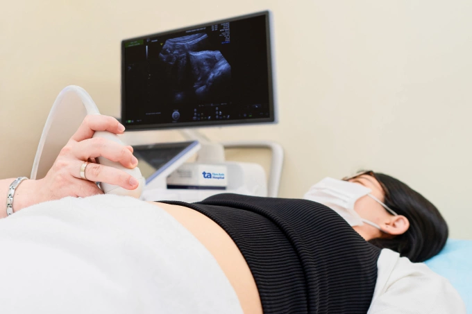 Siêu âm giúp người bệnh được kiểm tra, phát hiện bất thường gan. Ảnh minh họa: Huyền Vũ