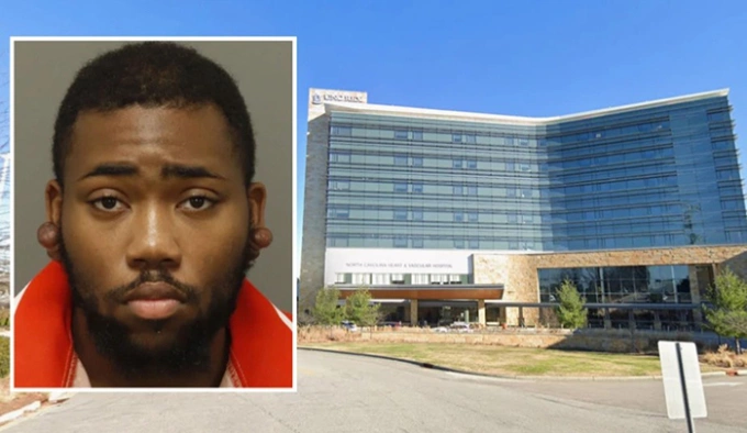 Bệnh nhân nhiễm HIV phun máu vào mắt hai nhân viên y tế Kameron Gilchrist bị bắt nhiều tháng sau khi phun máu HIV vào nhân viên y tế. Ảnh: Local12