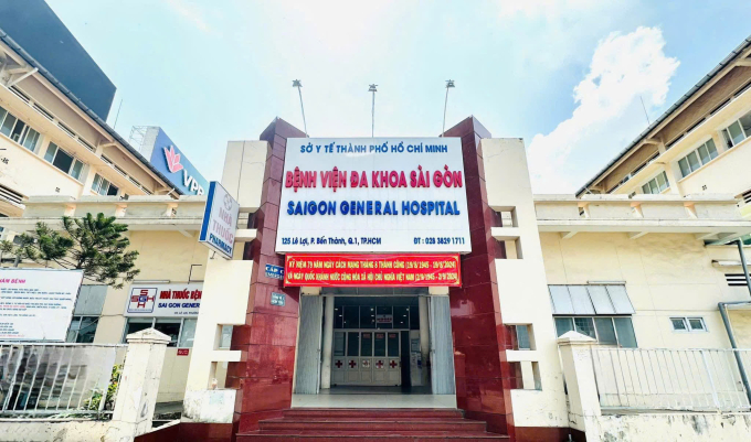 Bệnh viện Đa khoa Sài Gòn. Ảnh: Minh Toàn