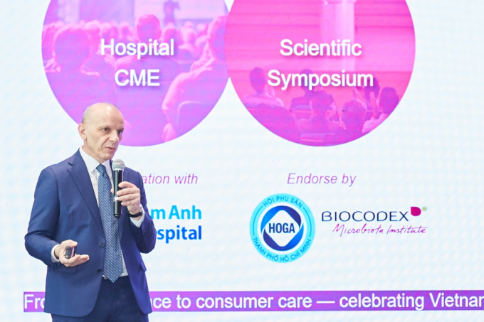 Ông David Fontana, Tổng giám đốc Biocodex Việt Nam, Giám đốc khu vực Châu Á - Thái Bình Dương. Ảnh: Biocodex Việt Nam