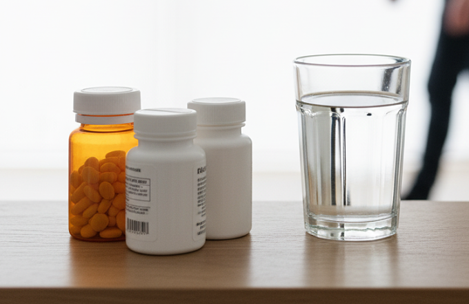 6 bệnh lý gây tăng cân, mệt mỏi Một số loại thuốc có thể gây tăng cân. Ảnh được tạo bởi AI