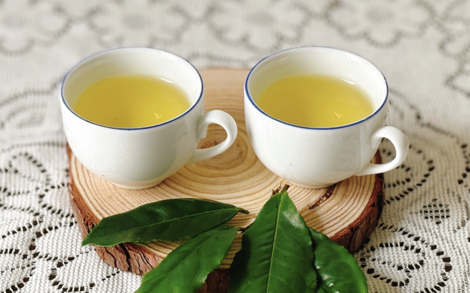 Trà xanh chứa chất chống oxy hóa có đặc tính chống viêm. Ảnh: Bảo Bảo