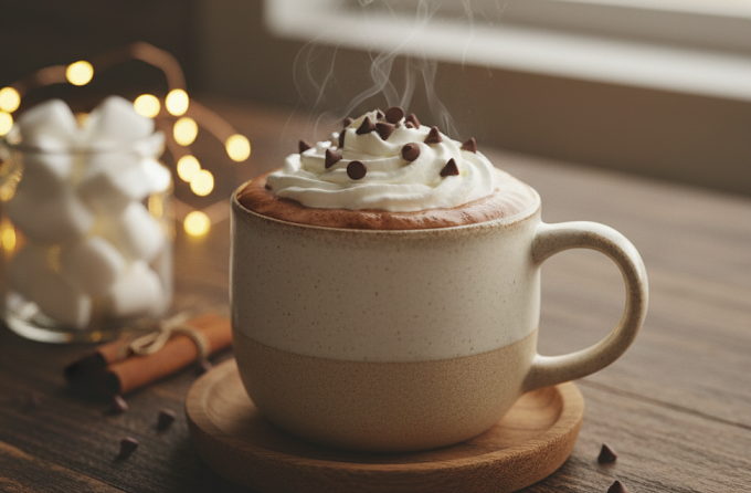 Cà phê chứa kem béo chứa nhiều đường và calo. Ảnh được tạo bởi AI