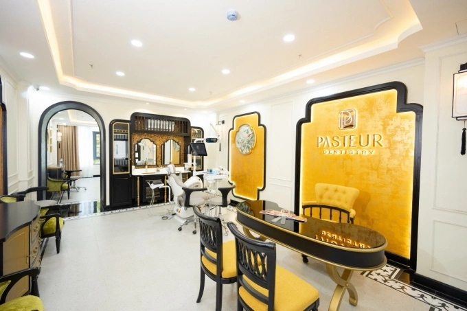 Không gian sang trọng tại Nha Khoa Pasteur - đơn vị tài trợ cho Miss Cosmo TP HCM 2026. Ảnh: Nha khoa Pasteur