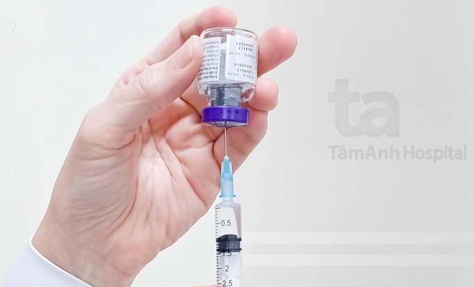 Tiêm botox điều trị tình trạng cười hở lợi. Ảnh minh họa: Phòng khám Đa khoa Tâm Anh Quận 7