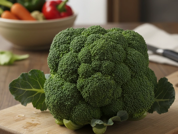 Bông cải xanh là thực phẩm rất tốt cho thận. Ảnh được tạo bởi AI