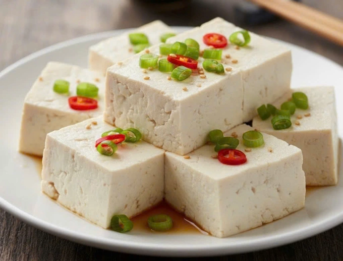 Ăn đậu nành có làm tăng axit uric không? Người bệnh gout có thể dùng đậu nành và các sản phẩm từ đậu nành. Ảnh được tạo bởi AI