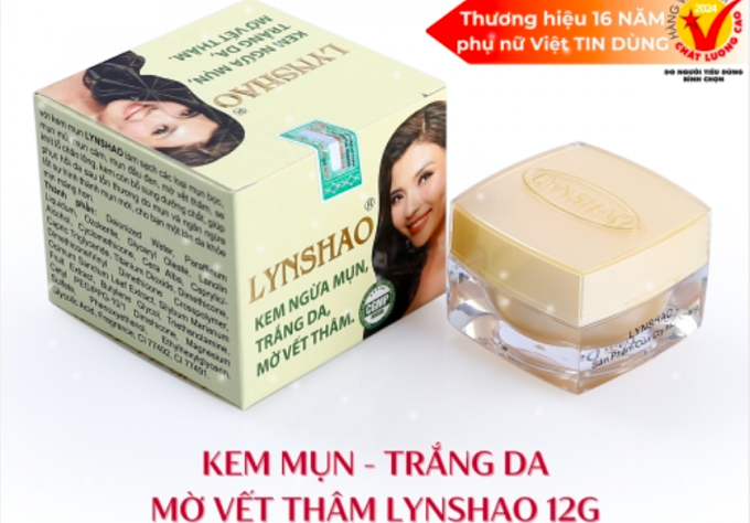 Kem trắng da, ngừa mụn bị thu hồi do chứa chất cấm Kem trắng da bị thu hồi. Ảnh chụp màn hình