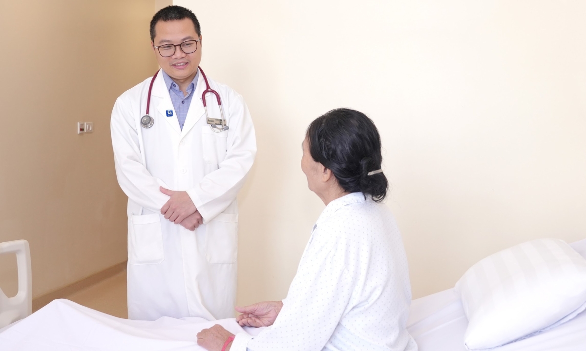 U lành tính trong phổi người phụ nữ