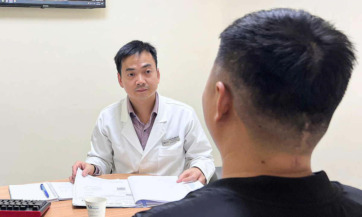 Đau mỏi cổ vai gáy do dị dạng não