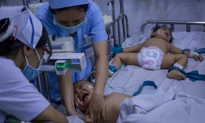 Chủng virus tay chân miệng độc lực cao lan rộng phía Nam