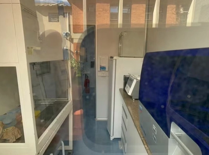 Phòng thí nghiệm Virus học thuộc Viện Sinh học, Đại học Unicamp. Ảnh: Estevão Mamédio/g1