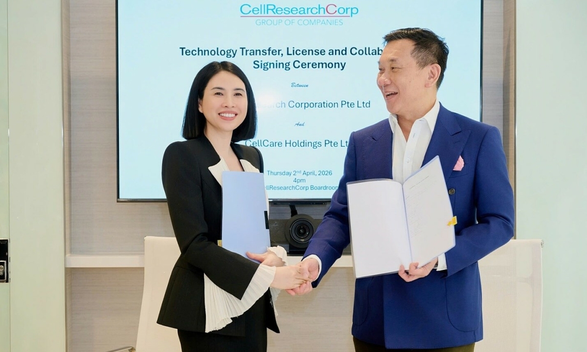 Hợp tác 3 bên thúc đẩy ứng dụng công nghệ tế bào gốc