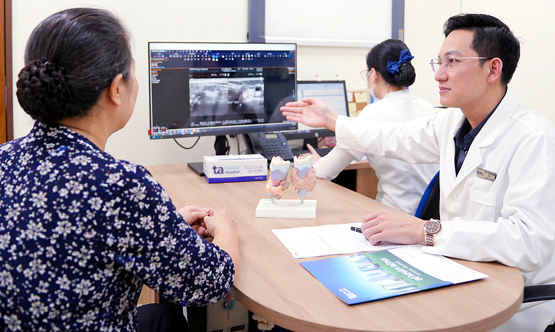 Sinh thiết tuyến giáp âm tính vẫn ung thư di căn