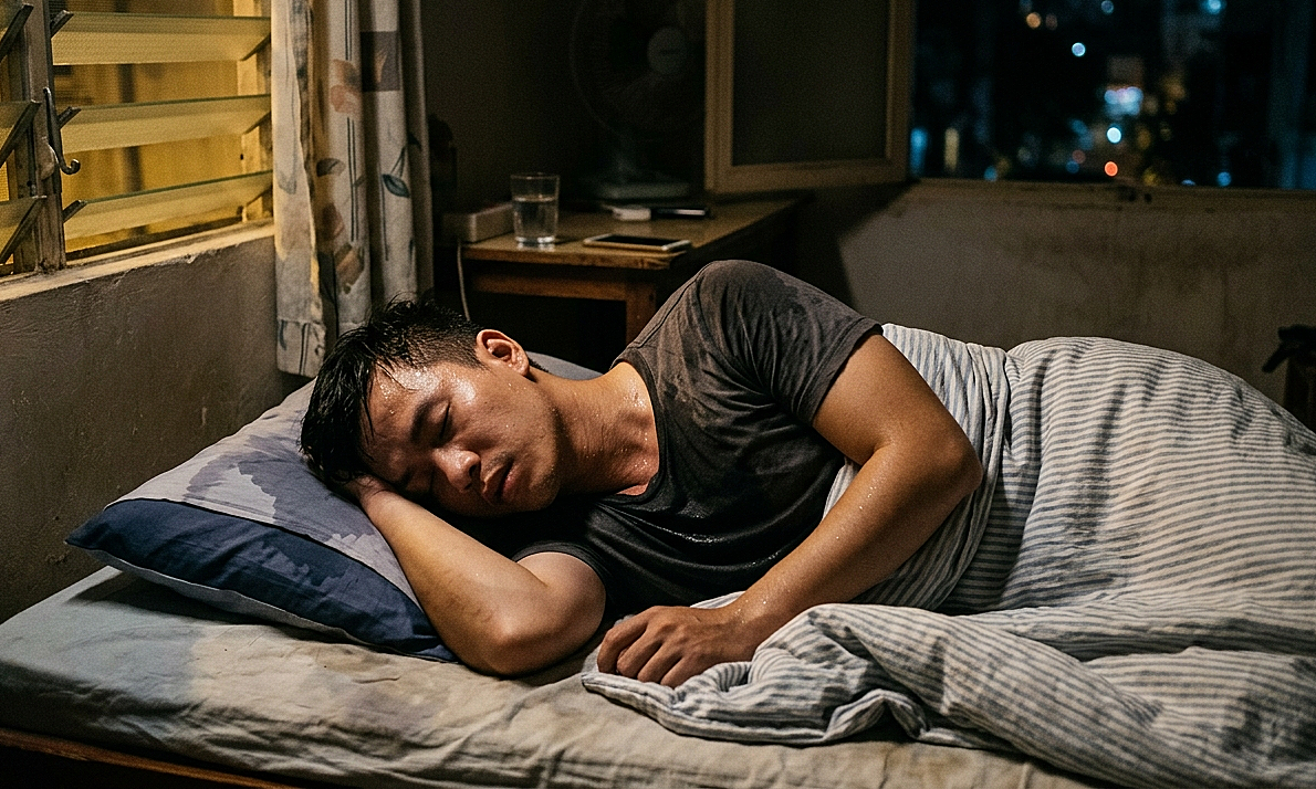 Đổ mồ hôi đầm đìa ban đêm - dấu hiệu cảnh báo ung thư
