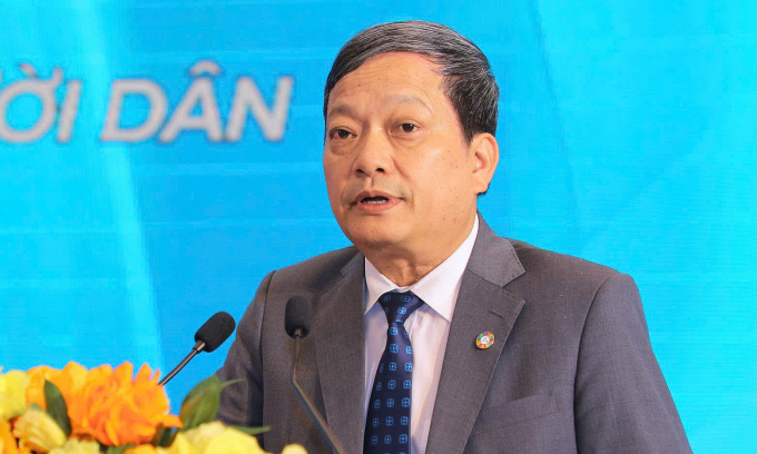 TS.BS Đinh Văn Lượng, Giám đốc Bệnh viện Phổi Trung ương. Ảnh: Nguyễn Nhiên