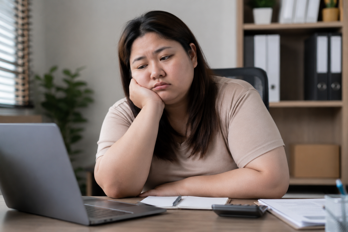 Vì sao phụ nữ dễ tích mỡ vòng eo?
