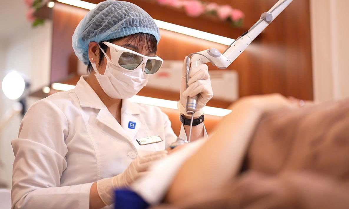 Tăng sắc tố do peel da trước khi đi biển