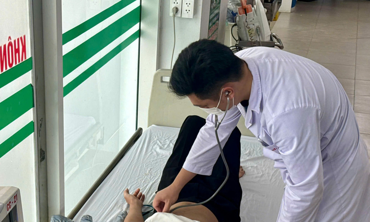 Chàng trai say nắng, ngã đa chấn thương khi đi giao hàng