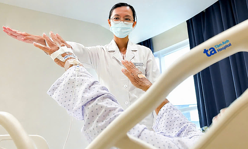 Cụ ông 91 tuổi đột quỵ lần hai