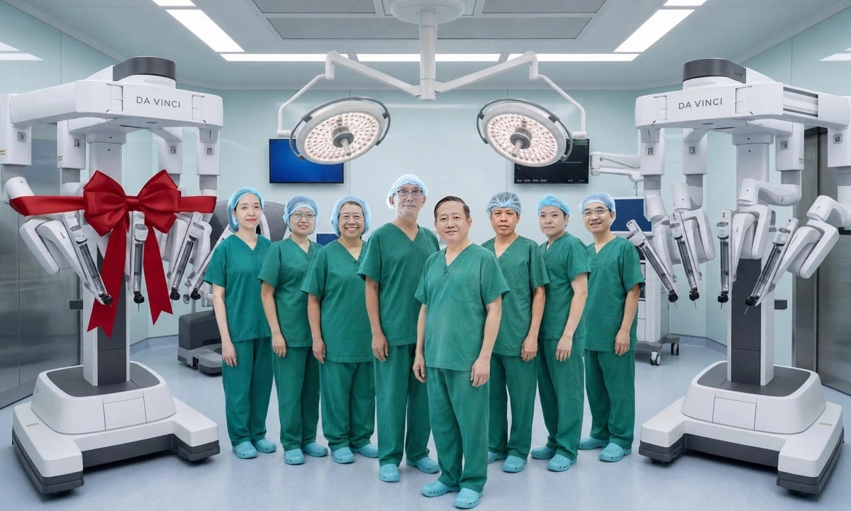 Bệnh viện Tâm Anh vận hành hai robot phẫu thuật thế hệ mới
